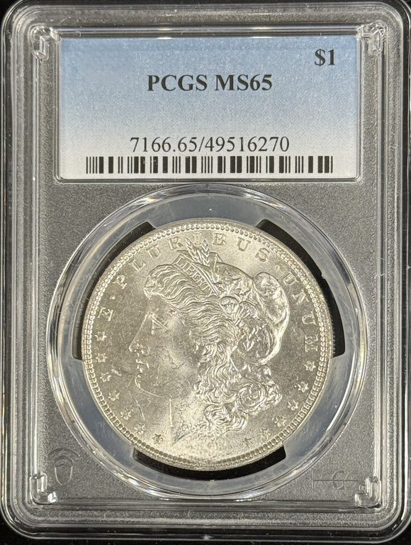 MS65 PCGS Pre '04 Morgan Silver Dollar Special