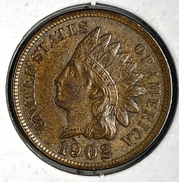 1902 Indian Head Cent, MS60+BN