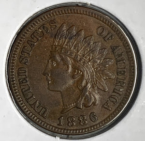 1886 Type 1 Indian Head Cent, MS62BN