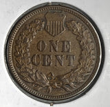 1886 Type 2 Indian Head Cent, CH AU