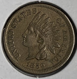 1859 Indian Head Cent, AU+