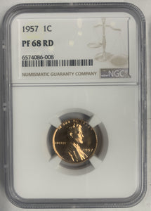 1957 Proof Set, Proof 68 NGC