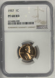 1957 Proof Set, Proof 68 NGC