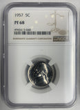 1957 Proof Set, Proof 68 NGC