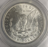 1898 Morgan Silver Dollar, MS60+  (6962)