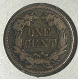 1857 Flying Eagle Cent, Fine