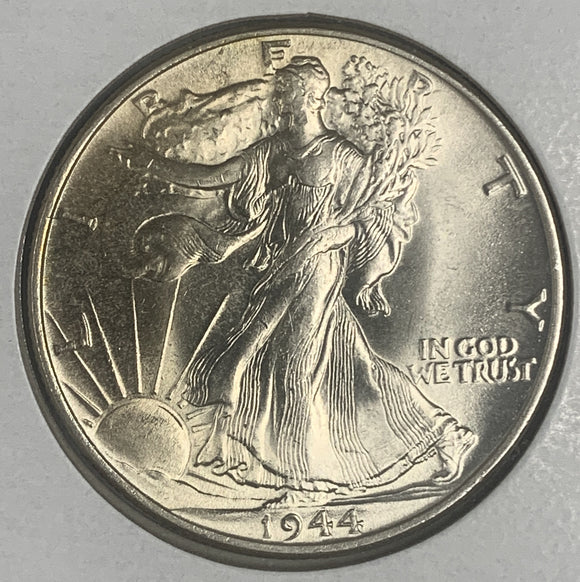 1944 Walking Liberty Half Dollar, MS63