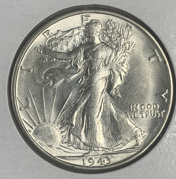 1943-S Walking Liberty Half Dollar, MS63