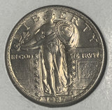 1927 Standing Liberty Quarter, MS60+