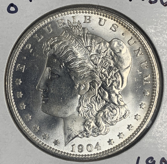 1904-O Morgan Silver Dollar, MS63