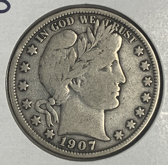 1907-O Barber Half, VG-10