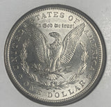 1890-S Morgan Silver Dollar, MS60+