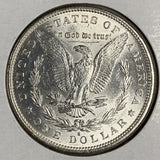 1890-S Morgan Silver Dollar, MS60+