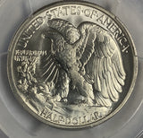 1942-D Walking Liberty Half, MS65 PCGS