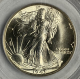 1943-S Walking Liberty Half, MS65 PCGS