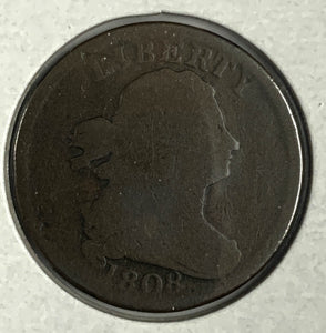 1808 Half Cent, AG