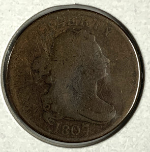 1807 Half Cent, GD