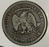 1877 Trade Dollar, VF