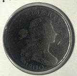 1800/79 Large Cent, Good+