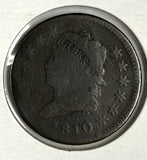 1810 Large Cent, VG