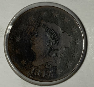 1817 Large Cent, VG