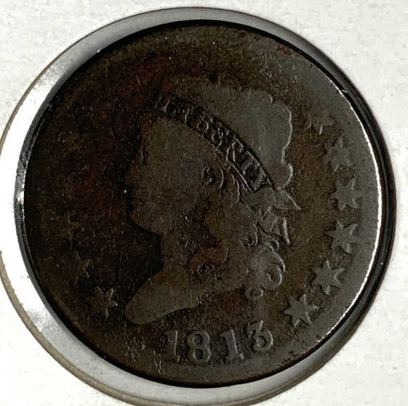 1813 Large Cent, Good