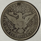 1914 Barber Half Dollar, VG