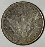 1909 Barber Half Dollar, AU