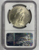 1923 Peace Dollar, MS65 NGC (7973) stock photo