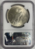 1922 Peace Dollar, MS65 NGC (7975) stock photo