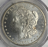 1901-O Morgan Silver Dollar, MS64  PCGS