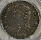 1821 Capped Bust Half, XF40 PCGS