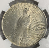 1923 Peace Dollar, MS61 NGC