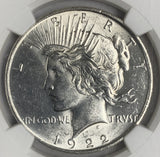 1922 Peace Dollar, MS60 NGC