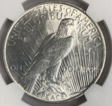 1922 Peace Dollar, MS60 NGC