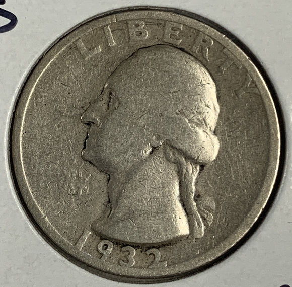 1932-S Washington Quarter, VG