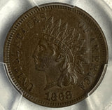 1868 Indian Head Cent, AU53 PCGS