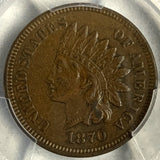 1870 Indian Head Cent, XF45 PCGS