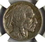 1913-D T-2 Buffalo Nickel, AU-53 NGC