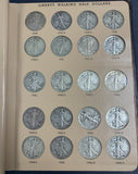 Liberty Walking Half Dollar Partial set, 1934-1947 P,D,S ( no 38-d) (8540)