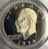 1974-S Proof Eisenhower Dollar PR69DCAM PCGS