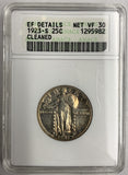 1923-S Standing Liberty Quarter, XF Details ANACS