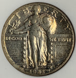 1923-S Standing Liberty Quarter, XF Details ANACS