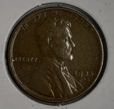 1924-D Lincoln Cent, AU Brown