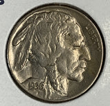1936-S Buffalo Nickel, MS60+