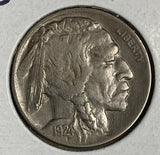 1924-D Buffalo Nickel, VF+