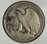 1917-S REV. Walking Liberty Half Dollar, Fine.