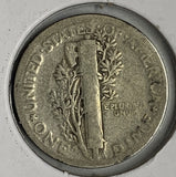 1921 Mercury Head Dime, VG