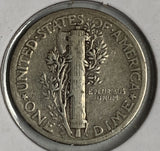 1925-S Mercury Head Dime, VF