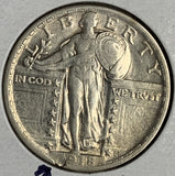 1918 Standing Liberty Quarter, AU